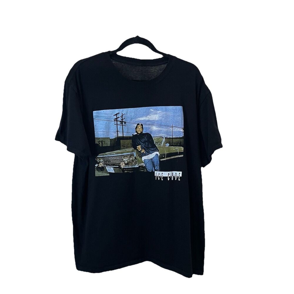 ICE CUBE IMPALA RAP HIP HOP  T SHIRTS MENs Size XXL Black Graphic Tee